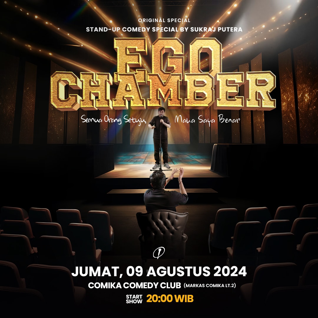 Stand-Up Comedy Digital Download – Sandang, Pangan, Papan, & Lawakan