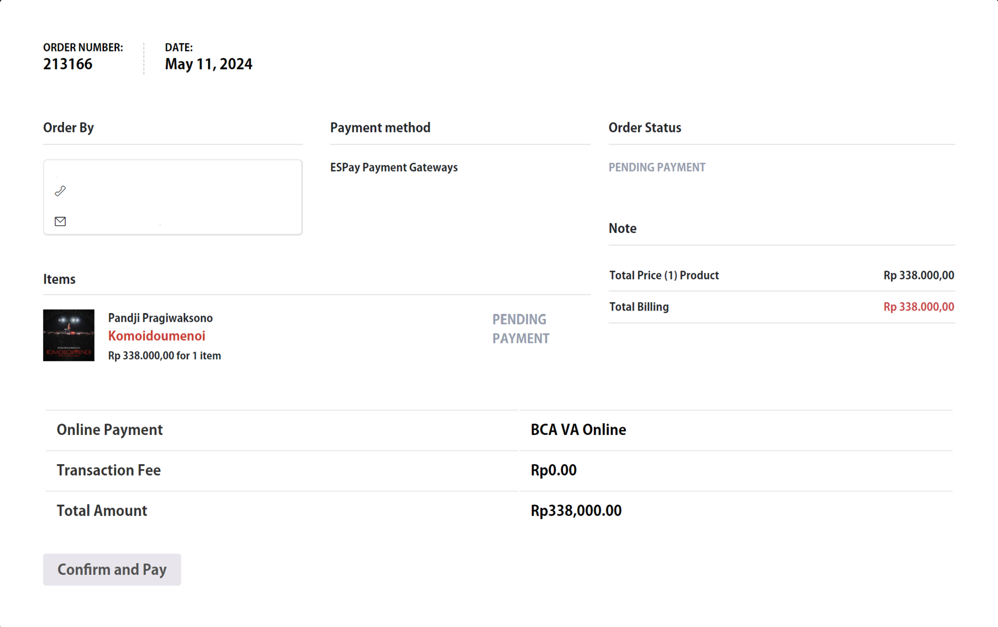 Cara Pembelian – Stand-Up Comedy Digital Download