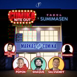 COMIKA NITE OUT X SUMIMASEN